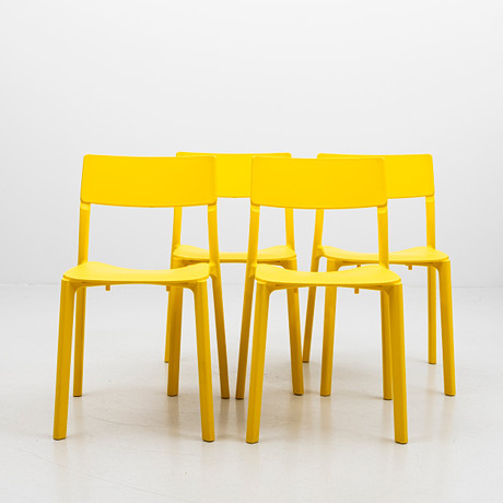 FORM US WITH LOVE. Stolar, 4 st, "Janinge", IKEA, 2010-tal. på auktion hos Auktionshuset Kolonn