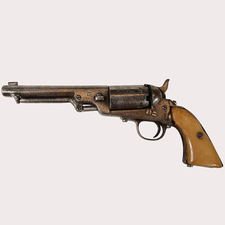GENERAL CUSTER'S REVOLVER, replica, Franklin Mint. Weapons
