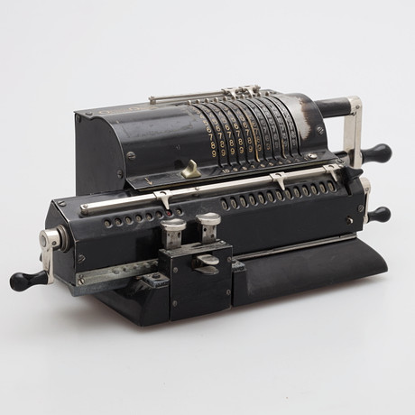 RÄKNEMASKIN, Original-Odhner, Göteborg, 1930-tal. på auktion hos Växjö Auktionskammare