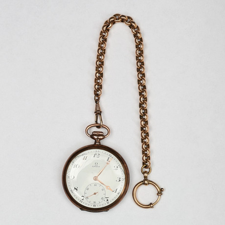 FICKUR OMEGA, 0,800 silver FFBA, 1900-tal. på auktion hos Gomér & Andersson Jönköping