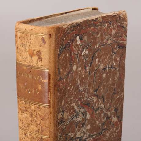 SVENSK FLORA, bok, Samuel Liljeblad, 1816. på auktion hos Växjö Auktionskammare