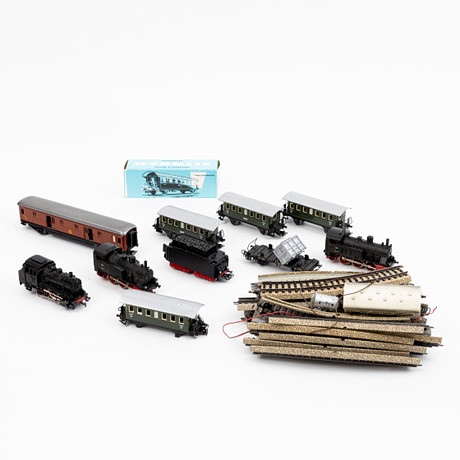 märklin SET-HO E T1 T2 T3 4点セット MÄRKLIN S 2920, E 5191, T1 5192 and T2 5193. 4 sets of 1 steam