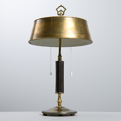 MELCHIOR WERNSTEDT. Bordslampa, NK Nordiska Kompaniet, 1920-tal. på auktion hos Formstad Auktioner