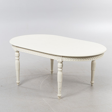 SOFFBORD, gustaviansk stil, 1900-tal. på auktion hos Stockholms Auktionsverk Helsingborg