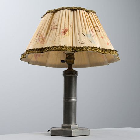 BORDSLAMPA, 1930-tal, Swedish grace. på auktion hos Formstad Auktioner
