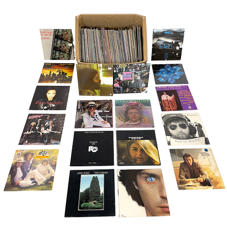 PARTI VINYLSKIVOR, ca 165 st. Pop, rock, m.m. på auktion hos Roslagens Auktionsverk