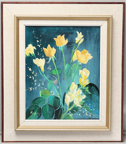 HANS RIPA. Olja på duk, blomsterstilleben, signerad. på auktion hos Gomér & Andersson Jönköping