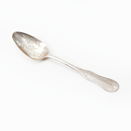PETER GILLBERG. Sked, silver, Varberg, 1791. på auktion hos Göteborgs Auktionsverk