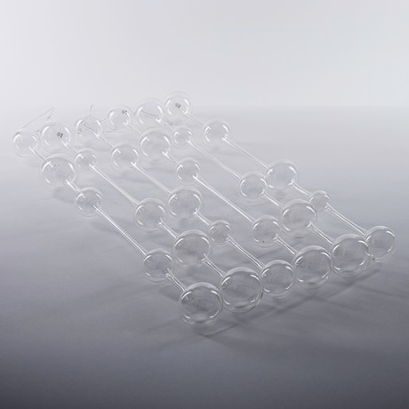 KAJ FRANCK. Fönsterdekoration, 6 delar, "Morning in Athens", Iittala, 1960-tal. på auktion hos Auktionshuset Kolonn