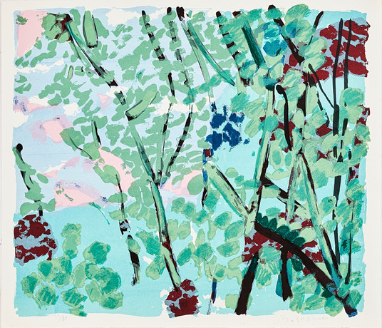 BO SWENSON. Utan titel, 3 st., serigrafier, signerade, numrerade. på auktion hos Stockholms Auktionsverk Magasin 5