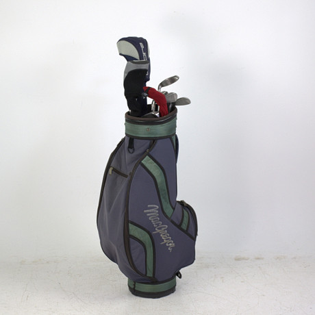 GOLFKLUBBOR med bag, dam, 10 st. Cobra, Callaway mm. på auktion hos Höganäs Auktionsverk