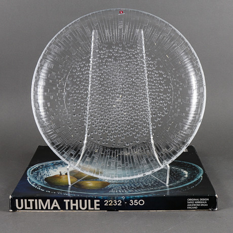 TAPIO WIRKKALA. Fat, modell "2232" "Ultima Thule", Iittala, Finland. på auktion hos Karlstad Hammarö Auktionsverk