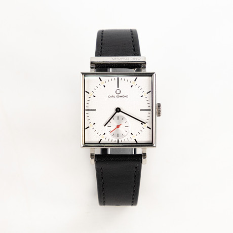 ARMBANDSUR, Carl Edmond, 29 x 29 mm. på auktion hos Karljohan Auktioner