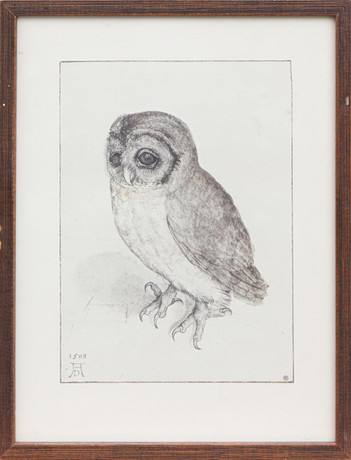 REPRODUKTIONSTRYCK, 2 st, efter Albrecht Dürer. på auktion hos Kalmar Auktionsverk