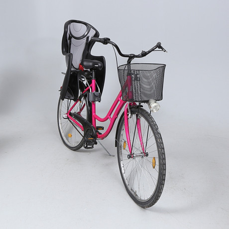 CYCKEL, Dacke Classic 3, rosa, med nyckel. på auktion hos Gomér & Andersson Linköping