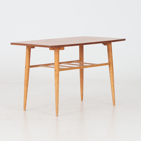 SOFFBORD, teak, bok. 1950/60-tal. på auktion hos Stadsauktion Sundsvall