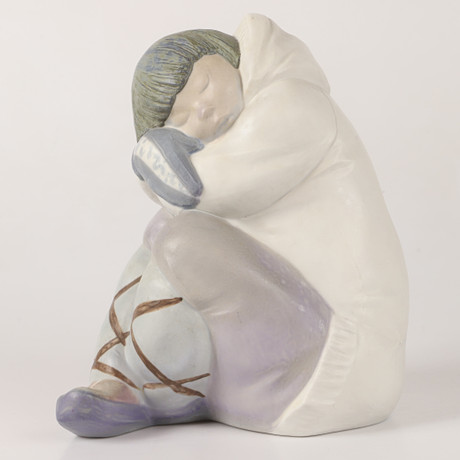 MIQUEL REQUENA. FIGURINE, PORCELAIN, SPAIN, 1900 CENTURY. Ceramics