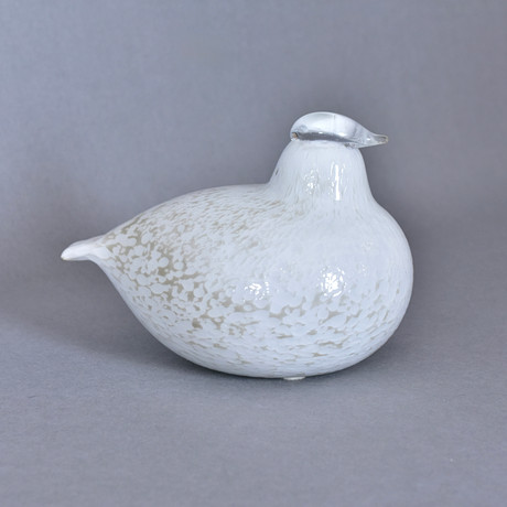 OIVA TOIKKA. skulptur, glas, Notsjö-Nuutajärvi, Fjällripa. på auktion hos Halmstads Auktionskammare
