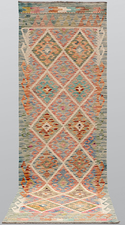 MATTA, Kelim, gallerimodell, cirka 253 x 78 cm. på auktion hos RA Auktionsverket Norrköping
