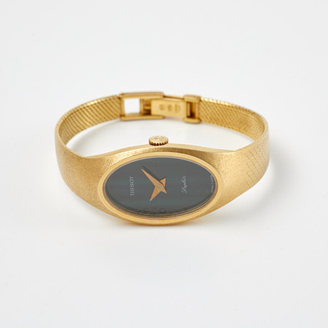 TISSOT Saphir (Swiss T Made), boett och länk i 18 k guld. på auktion hos Stockholms Auktionsverk Sickla