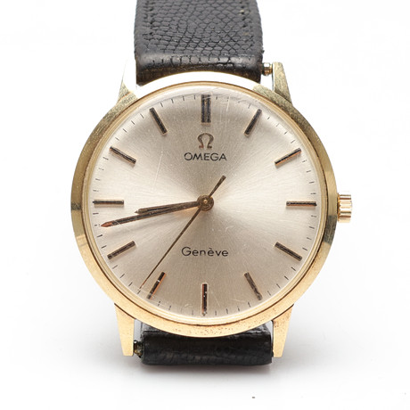 OMEGA, Armbandsur, Geneve, Manuell, 14K, Guld. på auktion hos Gomér & Andersson Linköping