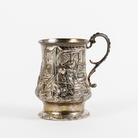 MUGG silver, England, 1800-tal. på auktion hos Karlstad Hammarö Auktionsverk