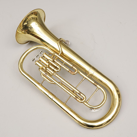 Boosey & Hawkes Excelsior 1/2 チェコスロバキア BARITONE HORN. Boosey & Hawkes, London, Regent, nickel-plated