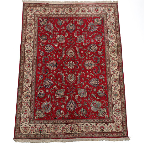 MATTA, handknuten, Tabriz, 390 x 298 cm. på auktion hos Halmstads Auktionskammare