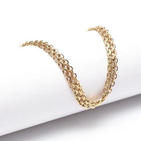 ARMBAND, 18K, Guld, vikt cirka 3,8 gram. på auktion hos Gomér & Andersson Linköping