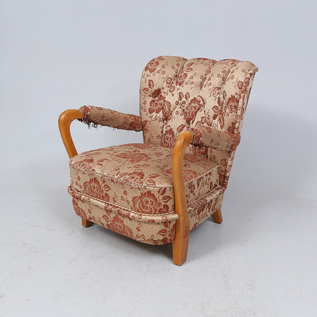 FÅTÖLJ, Scandinavian modern, 1940-tal. på auktion hos Gomér & Andersson Linköping