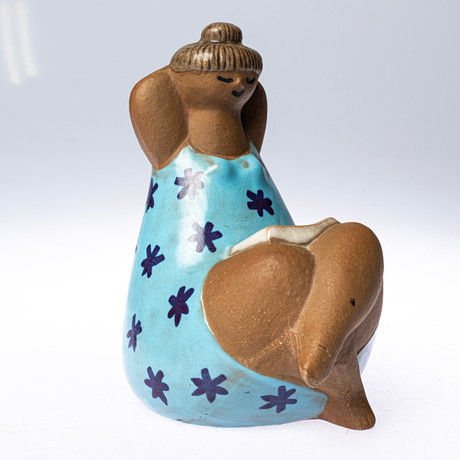 LISA LARSON. FIGURE, stoneware, 