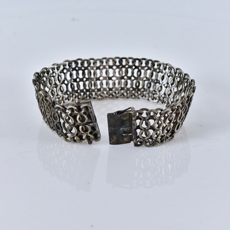 ARMBAND, sterlingsliver, Sahlgrens Guldsmide Västerhaninge 1975. på auktion hos Halmstads Auktionskammare