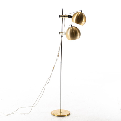 GOLVLAMPA, klotmodell, ES Horn, Danmark, 1900-talets andra hälft. på auktion hos Handelslagret Auktionsservice
