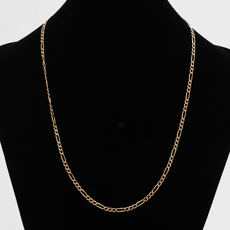 HALSBAND, guld 18k, vikt 9,20 gram. på auktion hos Växjö Auktionskammare