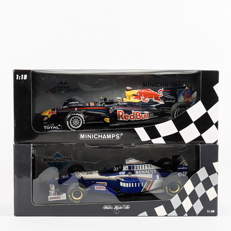 PAUL`S MODEL ART 2 stycken, MinIchamps. på auktion hos Karlstad Hammarö Auktionsverk