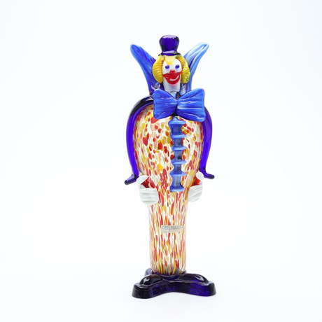 FIGURIN glas, "Clown". på auktion hos Höörs Auktionshall