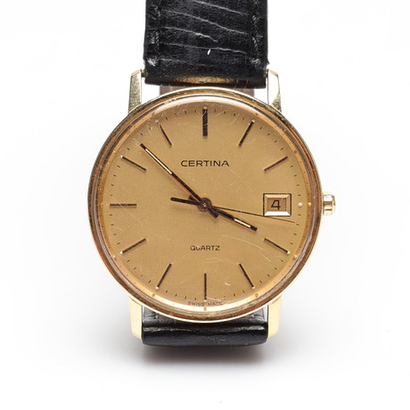 CERTINA, Armbandsur, 14K, Guld, quartz, defekt, EOL 115.9199.65. på auktion hos Gomér & Andersson Linköping