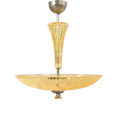 FRITZ KURZ. TILLSKRIVEN. takplafond, Swedish Modern, 1940-tal. på auktion hos Gomér & Andersson Nyköping