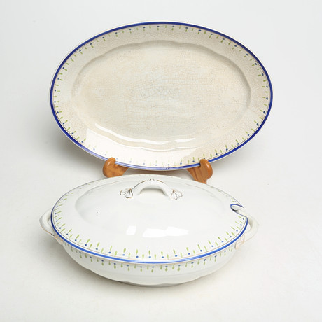 TERRIN, FAT, flintgods, Göteborg, 1900-talets början. på auktion hos Kalmar Auktionsverk