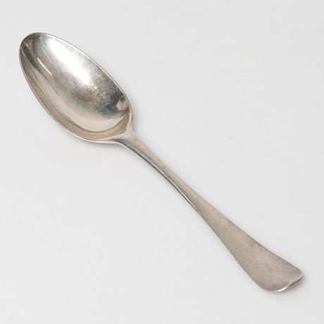KILIAN KELSON, sked, silver. Stockholm 1764. på auktion hos Stockholms Auktionsverk Helsingborg