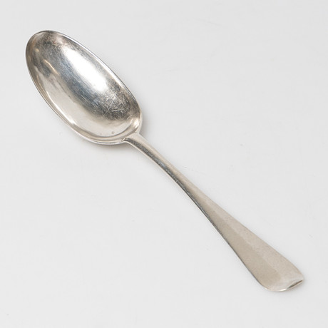 HENRIK NOURIN, sked, silver. Norrköping 1757. på auktion hos Stockholms Auktionsverk Helsingborg