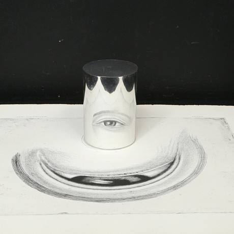 HANS HAMNGREN. Grafiskt blad/installation, signerad, numrerad 64/125 och daterad 1975. på auktion hos Gomér & Andersson Linköping