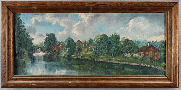 SVENSK KONSTNÄR, 1900-talets första hälft. på auktion hos Karlstad Hammarö Auktionsverk