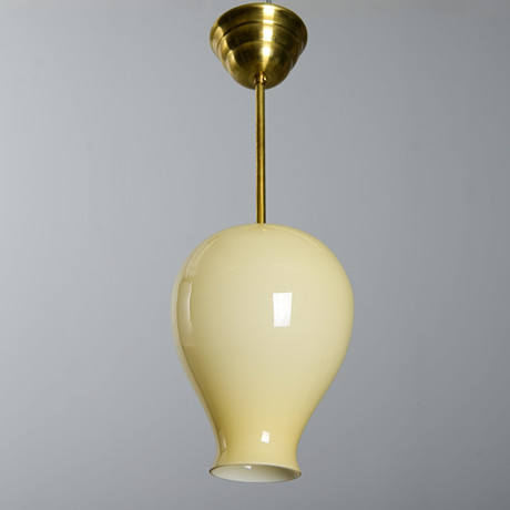 TAKLAMPA, Swedish modern, 1940-tal. på auktion hos Formstad Auktioner