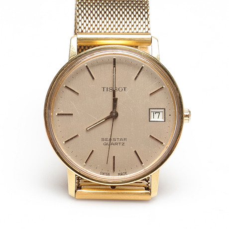 ARMBANDSUR, guld, stål, "Seastar", 18k, quartz, Tissot. på auktion hos Gomér & Andersson Linköping