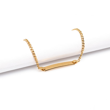 ARMBAND, 21K, Guld, vikt cirka 2,4 gram. på auktion hos Gomér & Andersson Linköping