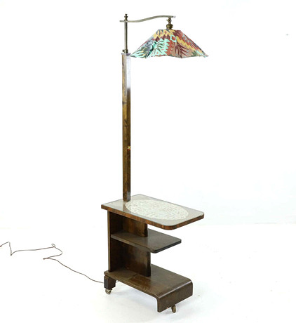 LAMPBORD, Art Déco, 1920/30-tal. på auktion hos Hälsinglands Auktionsverk
