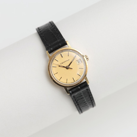 CERTINA, armbandsur, 18K guld. på auktion hos Auktionshuset Thelin & Johansson