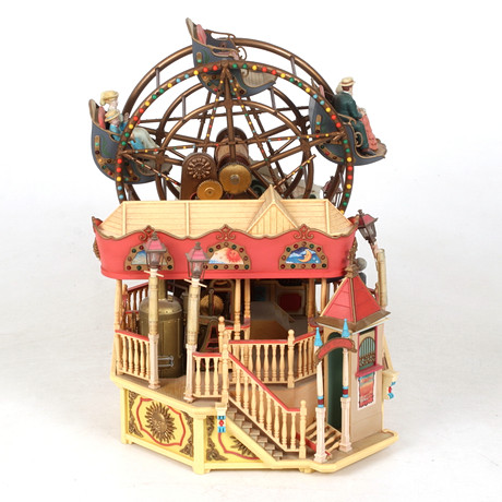SPELDOSA, pariserhjul, Enesco. 1900-talets senare del. på auktion hos Stadsauktion Sundsvall