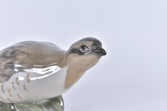 PETER HEROLD. figurin, porslin, Royal Copenhagen. på auktion hos Halmstads Auktionskammare